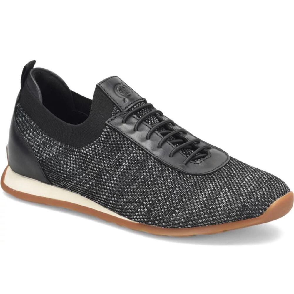 Born Barrett Men's Shoes 11.5 M Casual Slip on Sneakers in Black - Picture 3 of 9